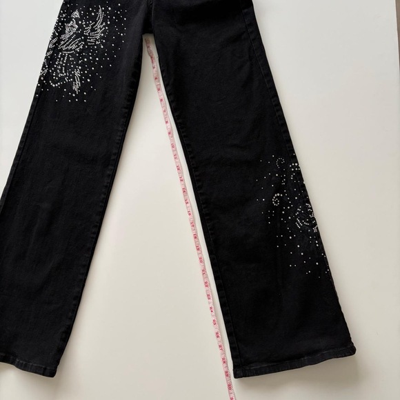 I Am Gia Embellished Black Jeans - Picture 6 of 9